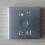 galvanized bolt plate 1/4 inch